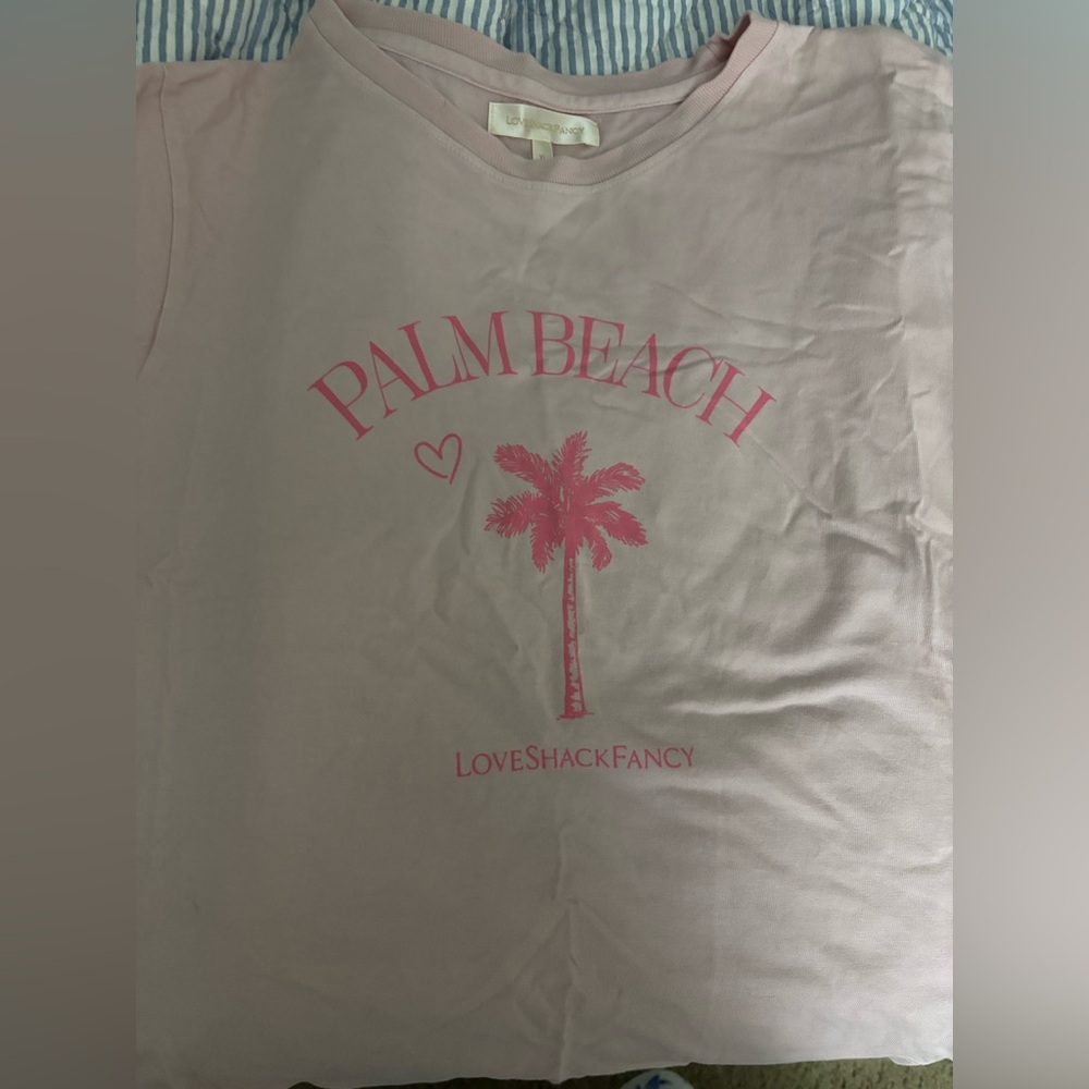 Love Shack Fancy Palm Beach Tee size XL